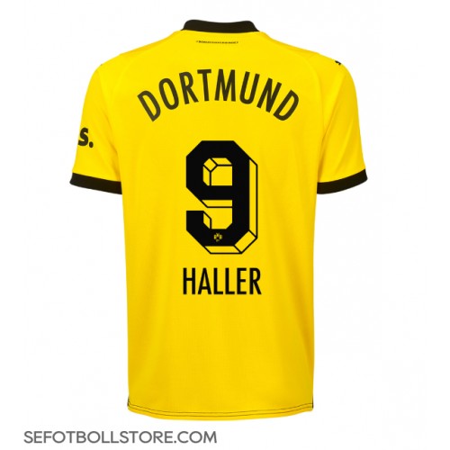 Borussia Dortmund Sebastien Haller #9 Replika Hemmatröja 2023-24 Kortärmad